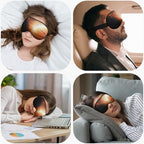 Fire Basketball Sleep Eye Mask Wall Funny Basketball Sports Silk Eye Mask - Image 5