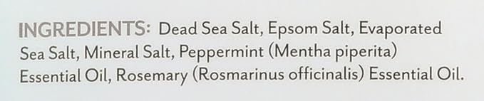 Soothing Touch Peppermint Rosemary Invigorating Bath Salts Pouch, 32 Oz - Image 3