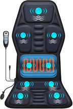 Massage Seat Cushion Pad with Heat 9 Massage Style Lumbar Support Function by Unknown