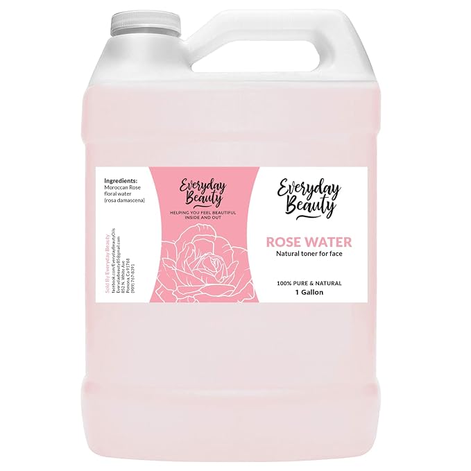 Rose Water Facial Toner Bulk by Everyday+Beauty+Helping+You+Feel+Beautiful+Inside+And+Out