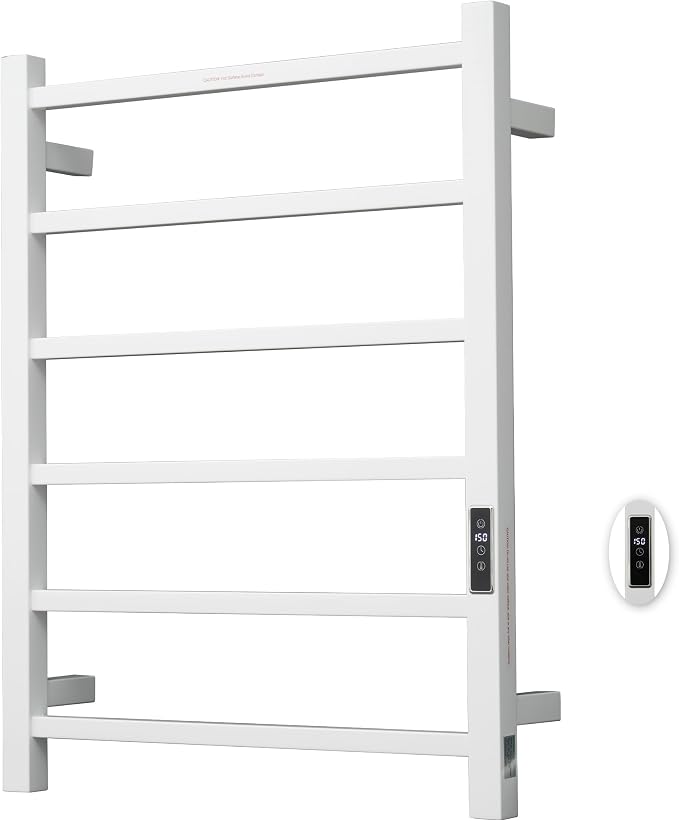 Heated Towel Racks for Bathroom, Wall Mounted Electric Towel Warmer Racks by BLARALA