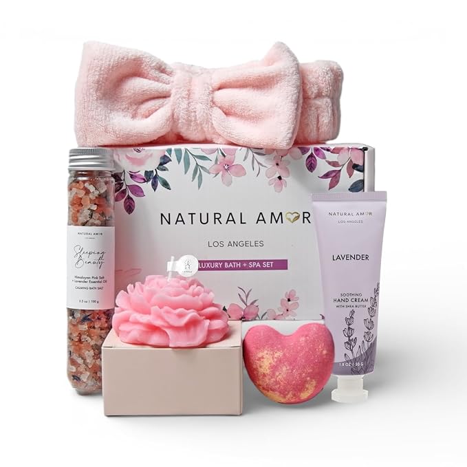 Natural Amor Bath & Spa Gift Set by NATURALAMORLOSANGELES