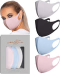 Virtue Code Second Skin Cloth Face Mask Pack. 4 Buttery Soft Masks Washable by VIRTUECODE