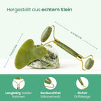 PLANTIFIQUE Jade Roller and Rose Quartz Face Roller - Image 5