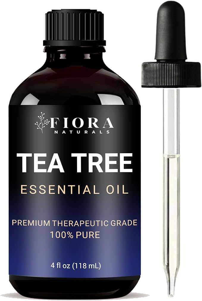Fiora Naturals Tea Tree Oil 4 Fl Oz – 100% Pure Tea Tree Essential Oil by FioraNaturals