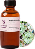 Bramble Berry Lush Succulent Fragrance Oil 2 oz | Fresh Green Botanical Scent by BrambleBerry