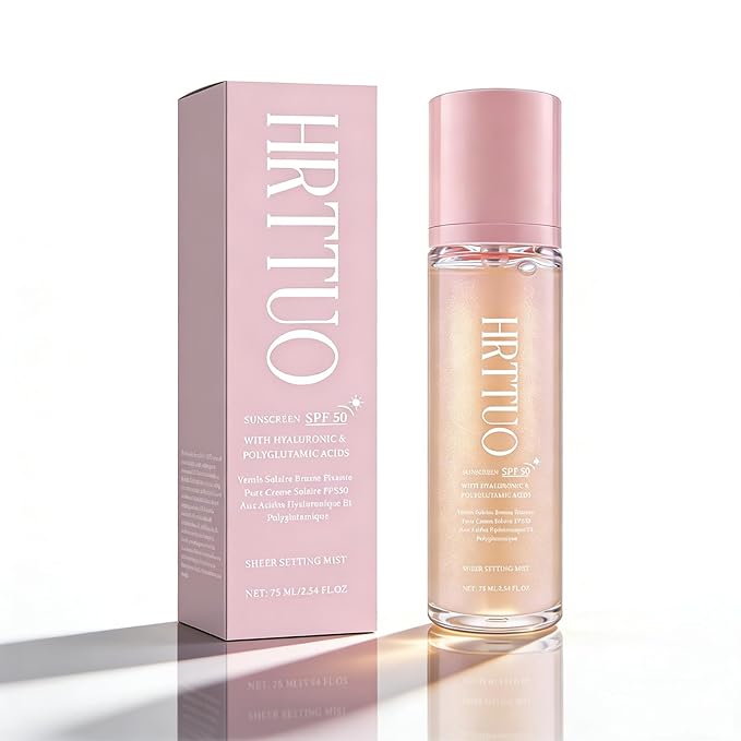 Sheer Setting Mist Sunscreen SPF 50, Makeup-Friendly Setting Mist by Unknown