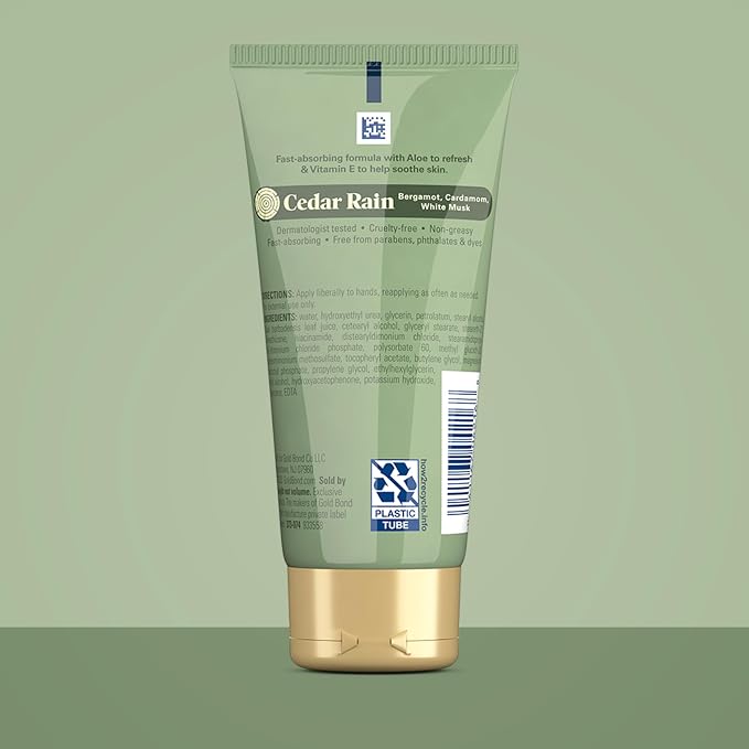 Gold Bond Hand Cream, Cedar Rain Refreshing Hand Cream - Image 2