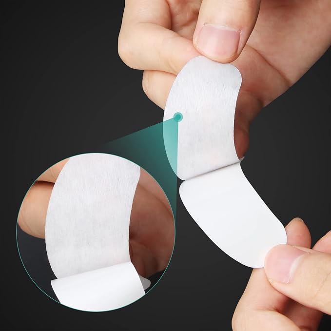 AHIER Eyepads Eyelash Extensions Lint Free, 100 Pairs Set Eye Pads - Image 8