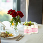 Valentine's Day Pink Scented Candles-12Pcs 3.5oz Each-Natural Plant Essential - Image 7