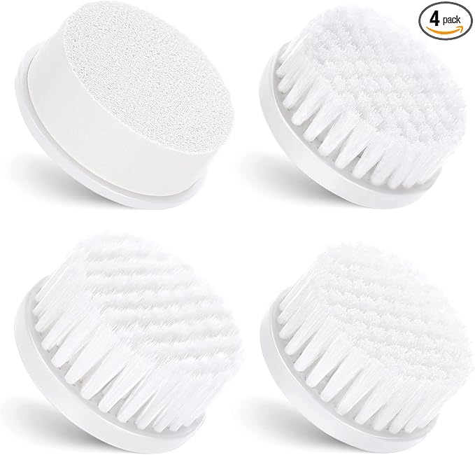 Only Compatible with COSLUS 7IN1 FBS-D Face Cleansing Brush Replacement Heads 4 by COSLUS