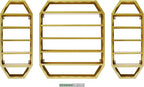 Nail Polish Organizer Wall Mounted, Metal Nail Polish Storage Holder - Image 4