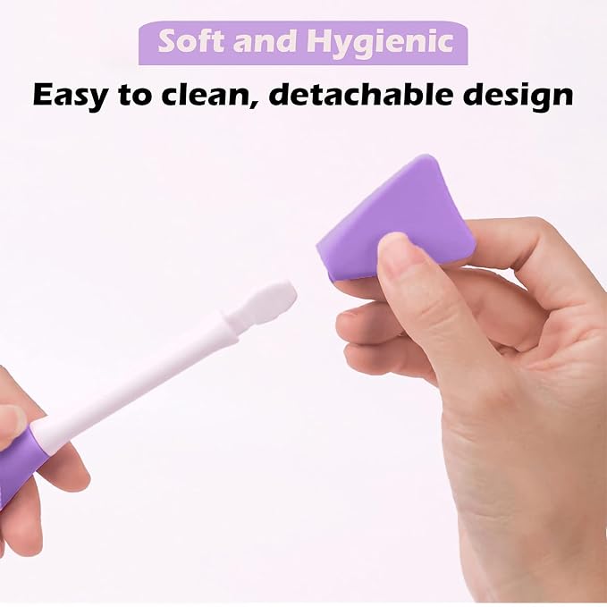 Rampula Jelly Brush For Face Mask, Silicone Facial Mud Mask Brush, Hairless - Image 5