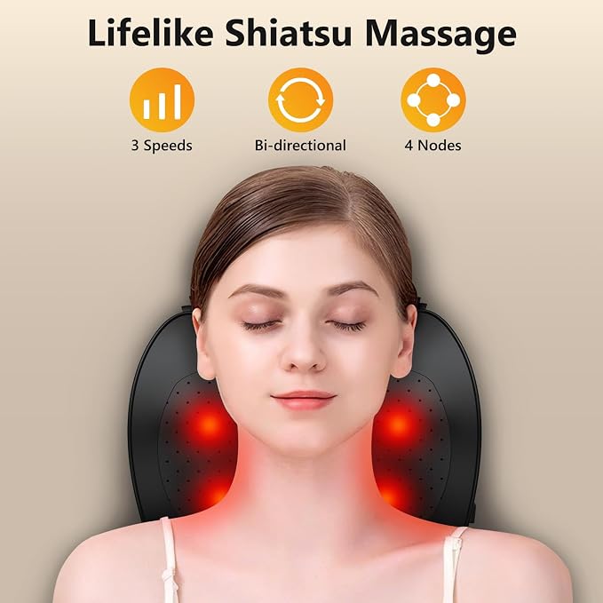 iKristin Back Massager, Back and Neck Massager - Image 2