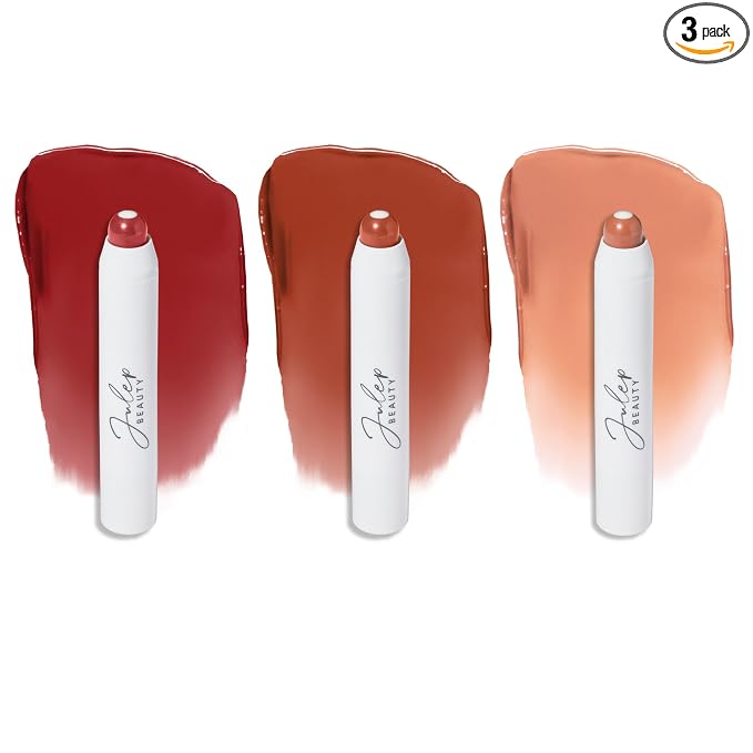 Julep It’s Balm Moisturizing Lip Color Trio – Brandy Wine, Almond Nude – by JulepBeauty