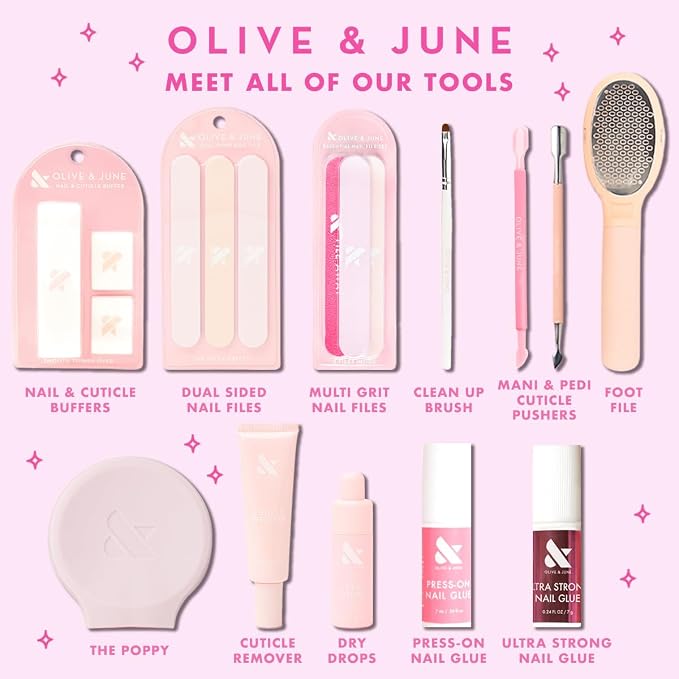 Olive & June Manicure Cuticle Pusher | Dual-Ended Tool - Image 5
