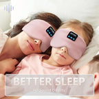 Sleep Mask Bluetooth 5.4 Headphones Soft Wireless Headband Eye Mask Blackout - Image 4