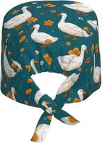 Alligator Ice Cream Working Cap, Scrub Cap - Image 2