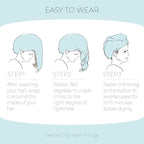 MaopaoBeauty Microfiber Hair Towel 2 Packs Hair Towel Wrap - Image 6