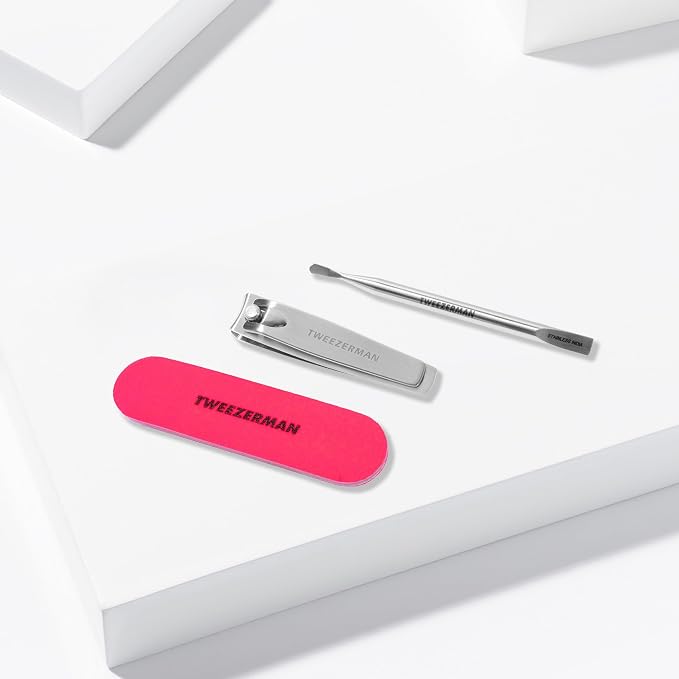 Tweezerman Mini Neon Nail Care Kit - Image 6
