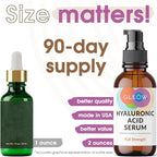 GLEOW New 2024 Pure Hyaluronic Acid Serum - Image 2