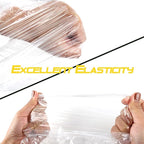 Super Big XXLarge Shower Cap 10 pcs Disposable Plastic Bath Cap Waterproof - Image 5