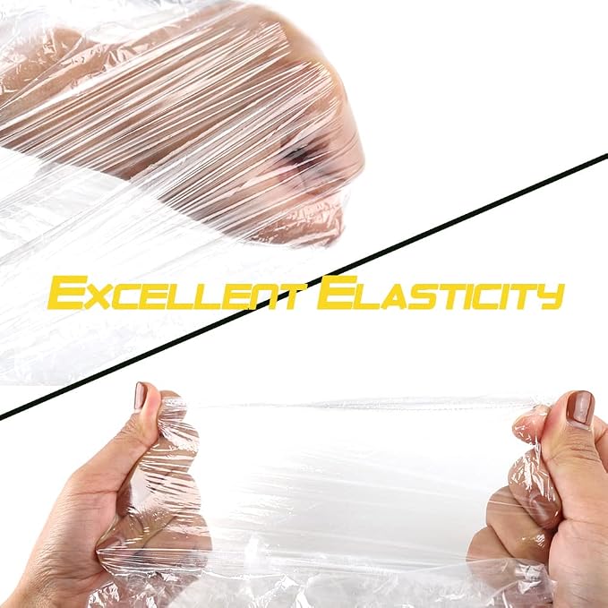 Super Big XXLarge Shower Cap 10 pcs Disposable Plastic Bath Cap Waterproof - Image 5
