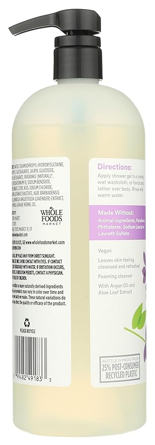 365 by Whole Foods Market, Foaming Shower Gel, 32 Fl Oz - Image 2