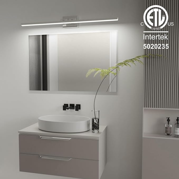 VOLISUN Modern Bathroom Vanity Light 48 inch, 30W Dimmable 5CCT Led Bathroom - Image 5