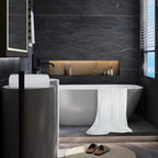 Bath Towel Set Pack of 2, 35 x 70 Inches Large Microfiber Bath Towels, and - Image 7