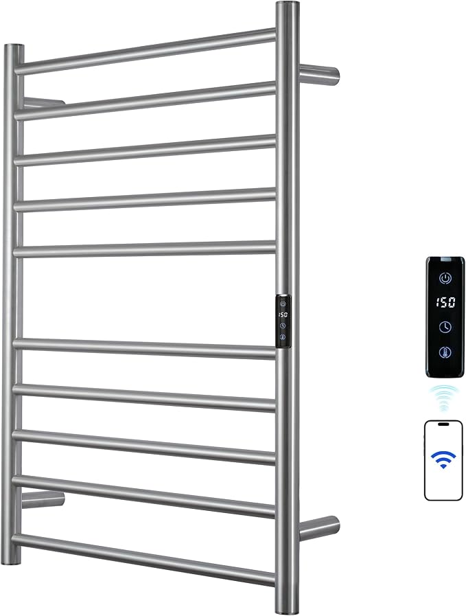 Electric Towel Rack with Voice Control by SHARNDY