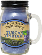 Our Own Candle Company, Tuscan Vineyard Scented Mason Jar Candle, 100 Hour Burn by OurOwnCandleCompanycandles