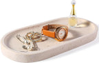 Koville Natural Marble Tray for Bathroom, Vanity Decorative Marble Trays for by Koville