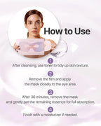 Petitfee Aura Quartz Hydrogel Eye Zone Mask 5ea - Image 7
