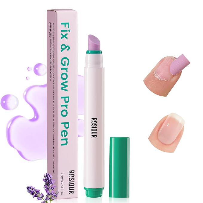 Ceramic Cuticle Oil Pusher Pen -3 in 1 Cuticle Remover Pen by Rosiour