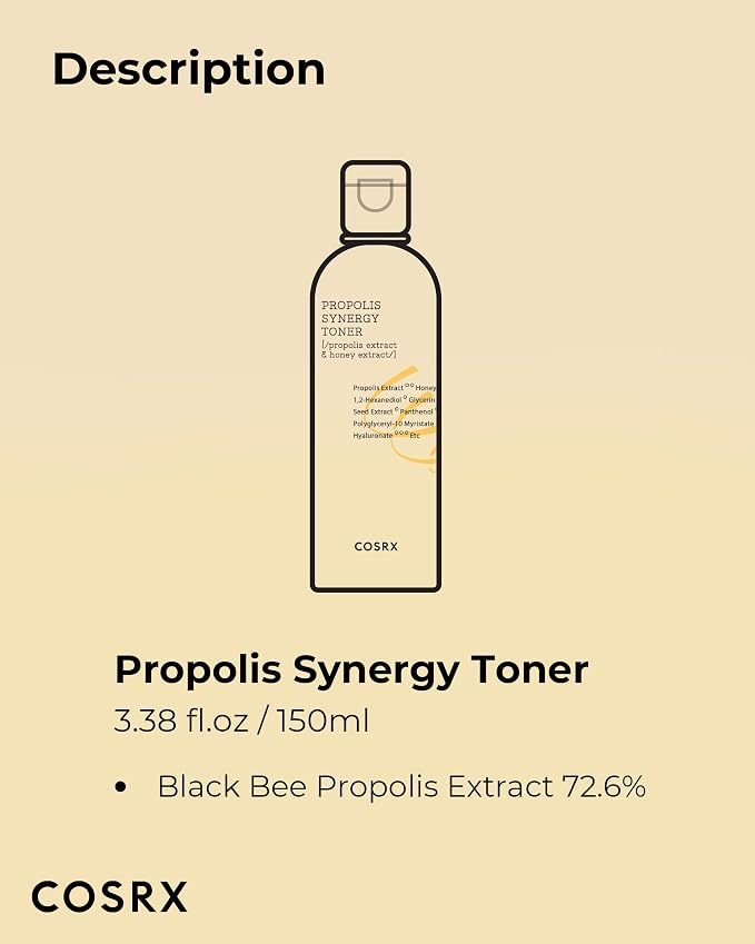 COSRX Full Fit Propolis Synergy Toner, 150ml / 5.07 fl.oz | Instant Moisture - Image 7