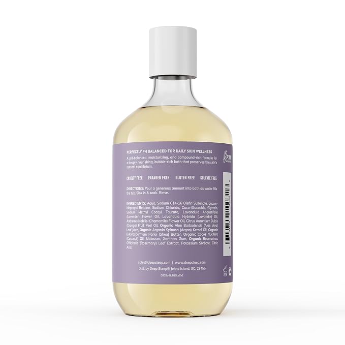 Deep Steep Lavender Chamomile Bubble Bath - Image 2