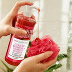 SpaScriptions Watermelon & Strawberry Exfoliating Body Wash - Image 6