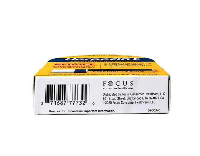 Herpecin L Lip Balm Stick; Cold Sore Sun & Fever Blisters and Chapped Lips - Image 5