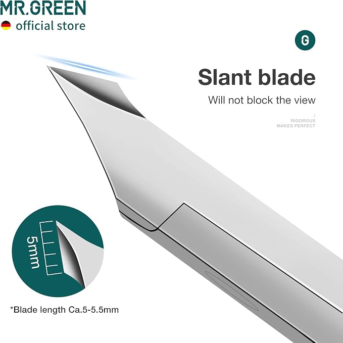 MR.GREEN Cuticle Nippers Nail Manicure Scissors Cuticle Clippers Trimmer Dead - Image 4