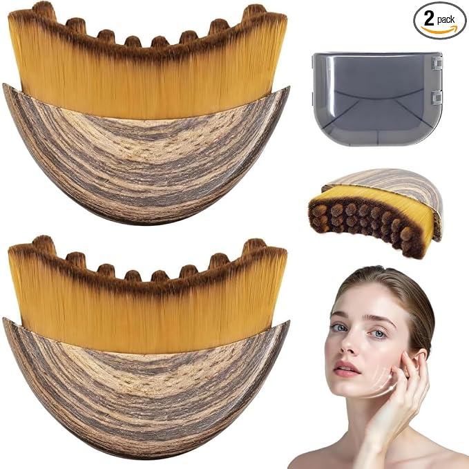 New Lymphatic Contour Face Brush, Manual Lymphatic Drainage Massager, by Unknown