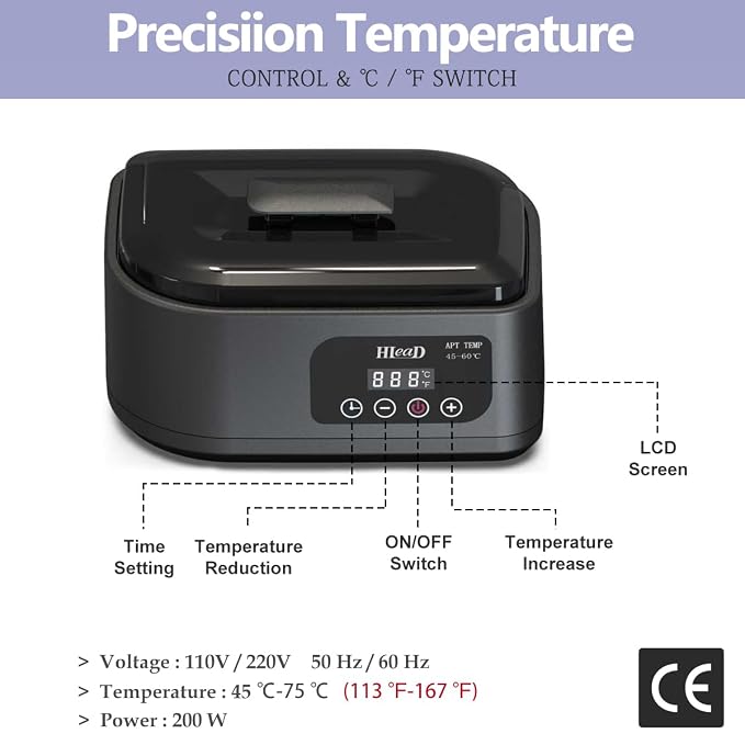 Paraffin Wax Machine for Hand and Feet，Touchscreen Paraffin Wax Warmer - Image 2
