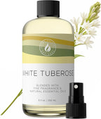 Aroma Country White Tuberose Luxury Diffuser Oil Refill & Fragrant Room Spray by AromaCountry