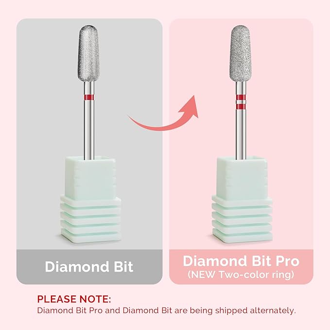 MelodySusie 5mm Round Tapered Cuticle Clean Nail Drill Bit 3/32'', Professional - Image 3