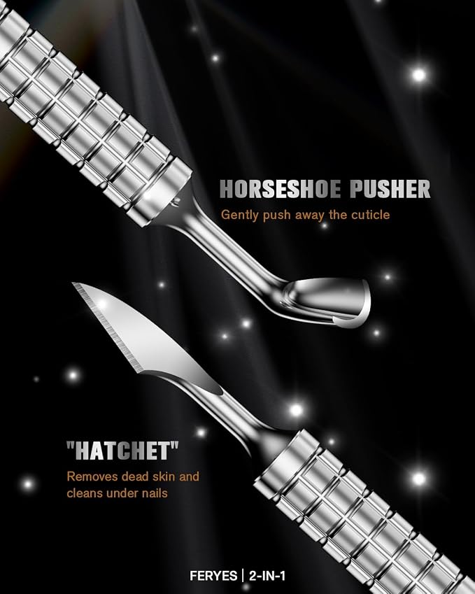 2025 Upgraded Dual-Head Cuticle Pusher Tool - Image 3