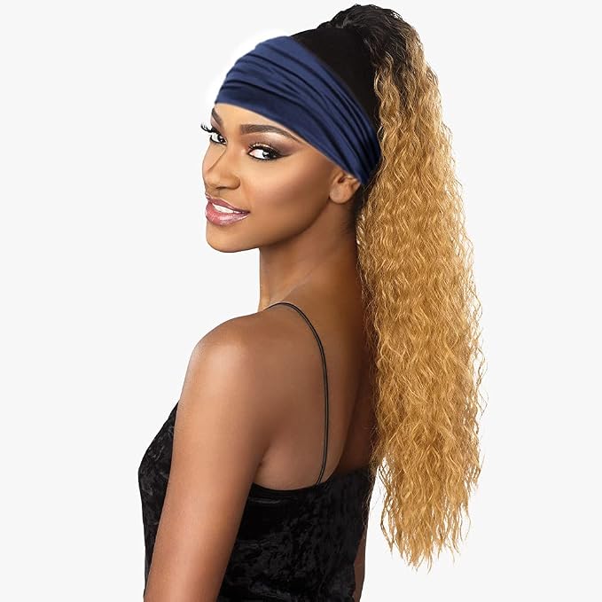 GiLi 2 Pack Wide Headbands for Women Boho African Knotted Non Slip Fashion Hair - Image 3