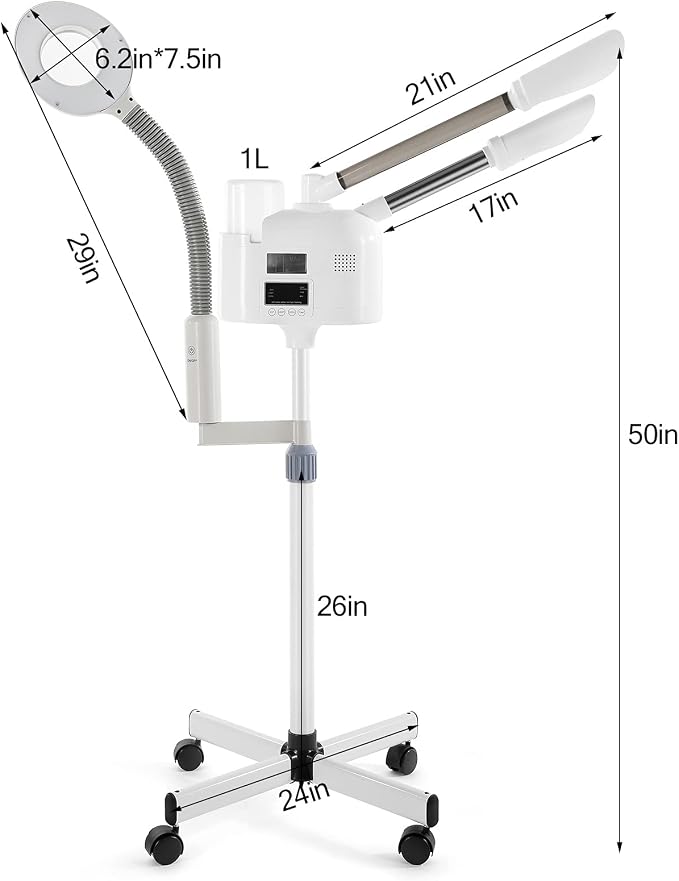 Artist hand Facial Steamer Professional 3 in 1 Hot and Cold Facial Steamer - Image 6