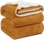 KAWAHOME Sherpa Fleece King Size Blanket by KAWAHOME