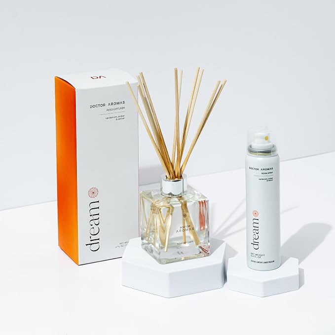 Doctor Aromas Aroma Set Essential Oil Natural Reed Aroma Wood Sticks Diffuser - Image 2
