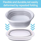 Portable Pool Foot Bath, Collapsible Pool Foot Wash Basin Tub, Foot Bath Basin - Image 5